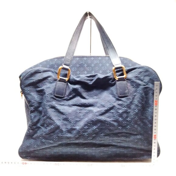 Louis Vuitton LV mini lin travel Navy Blue Monogram - Picture 2 of 9